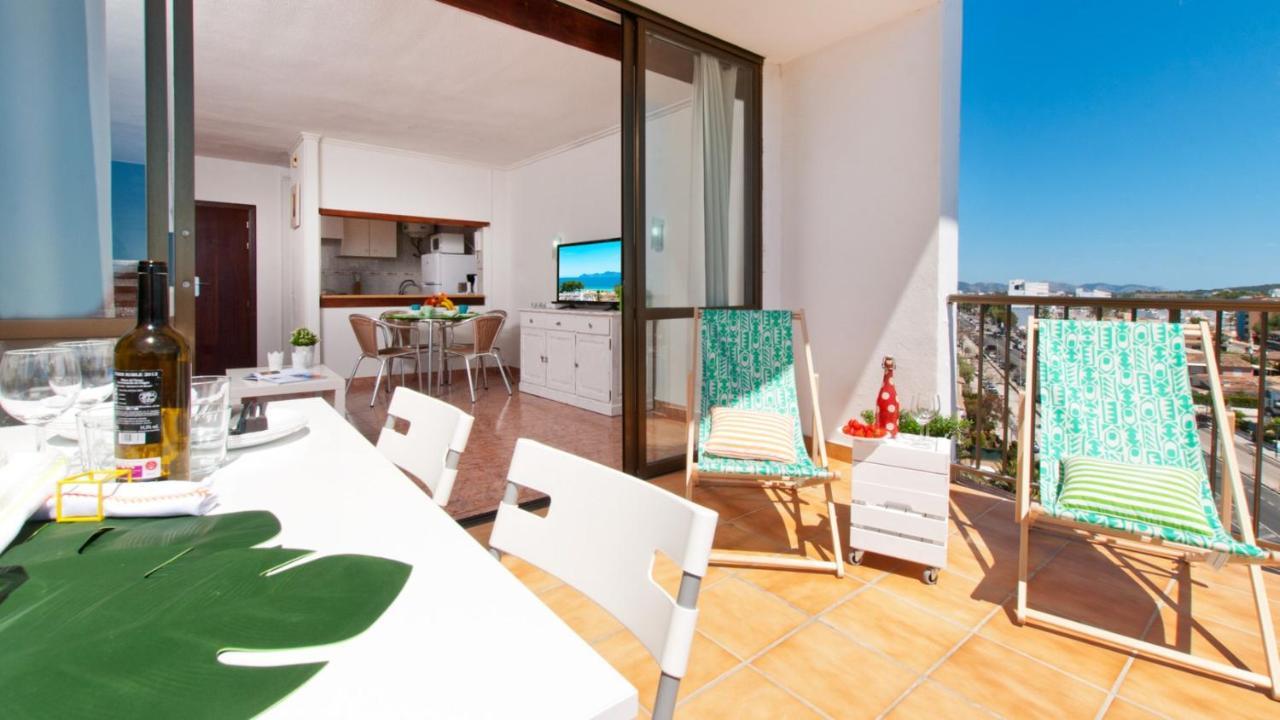 Apartment The Shell Ii, Beach Views And Pool Alcudia  Exterior foto