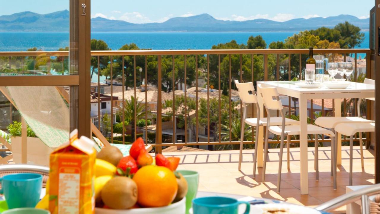 Apartment The Shell Ii, Beach Views And Pool Alcudia  Exterior foto