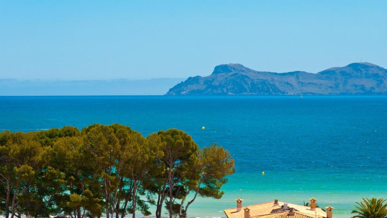 Apartment The Shell Ii, Beach Views And Pool Alcudia  Exterior foto