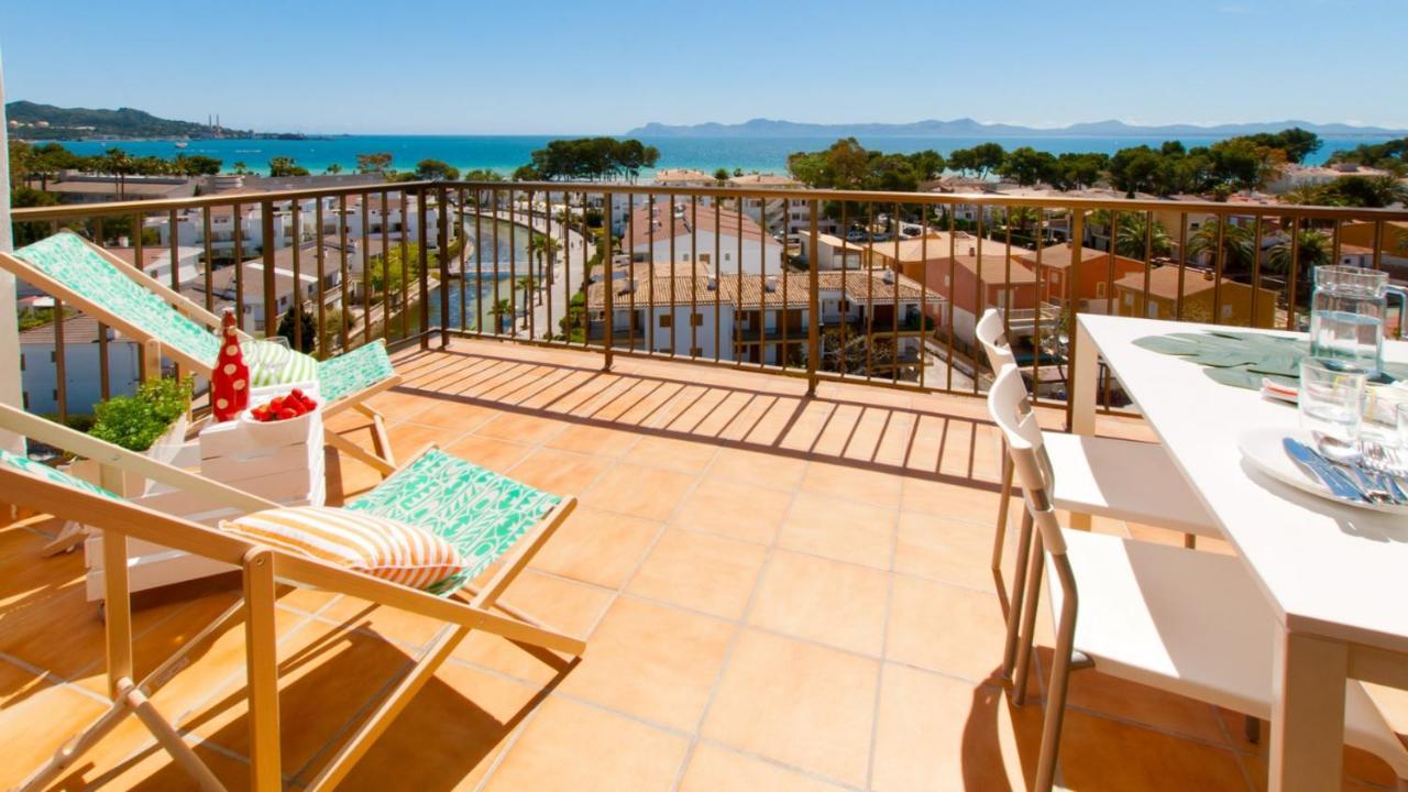 Apartment The Shell Ii, Beach Views And Pool Alcudia  Exterior foto