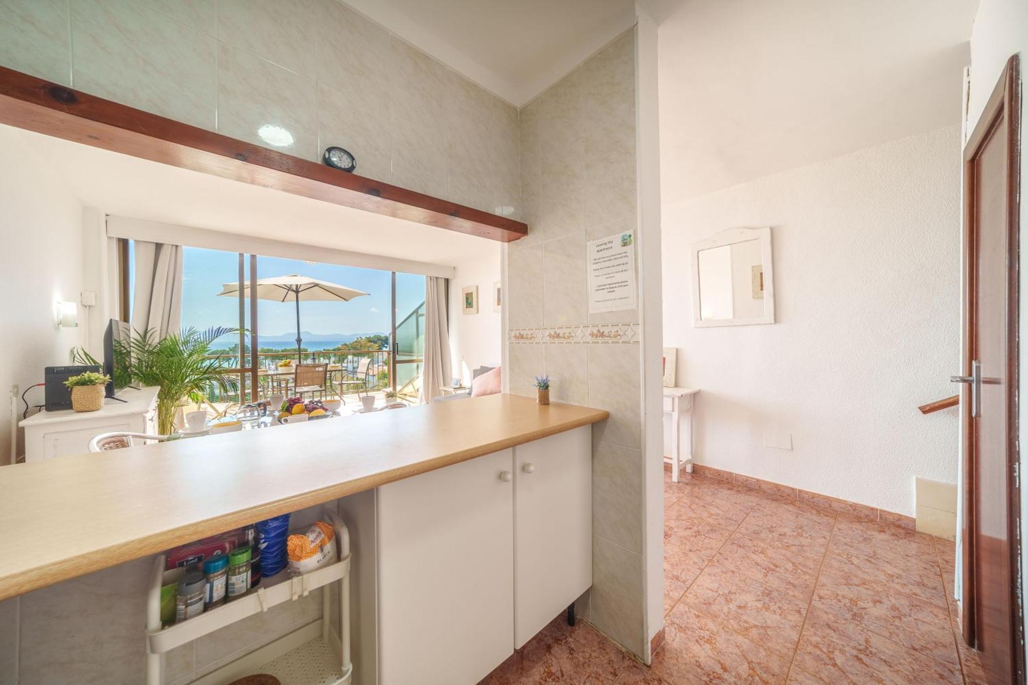 Apartment The Shell Ii, Beach Views And Pool Alcudia  Exterior foto